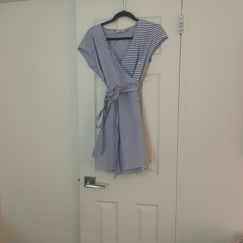 Vineyard Vines Blue and White Striped Dress